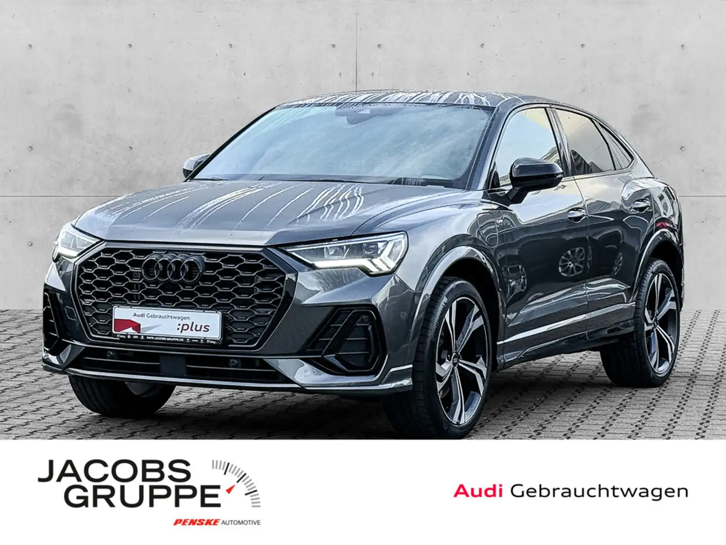 Audi Q3 Sportback 45TFSIe S line Black+/LED/Navi/PDC Grau - 1