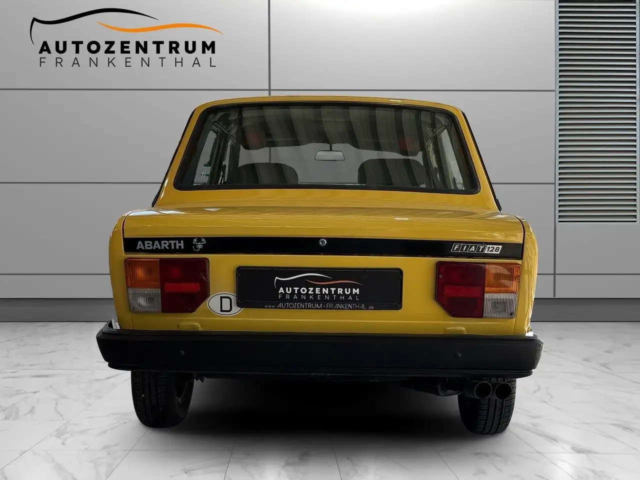 Abarth 128 1/500 GIALLO H-KENNZEICHEN, foto 4