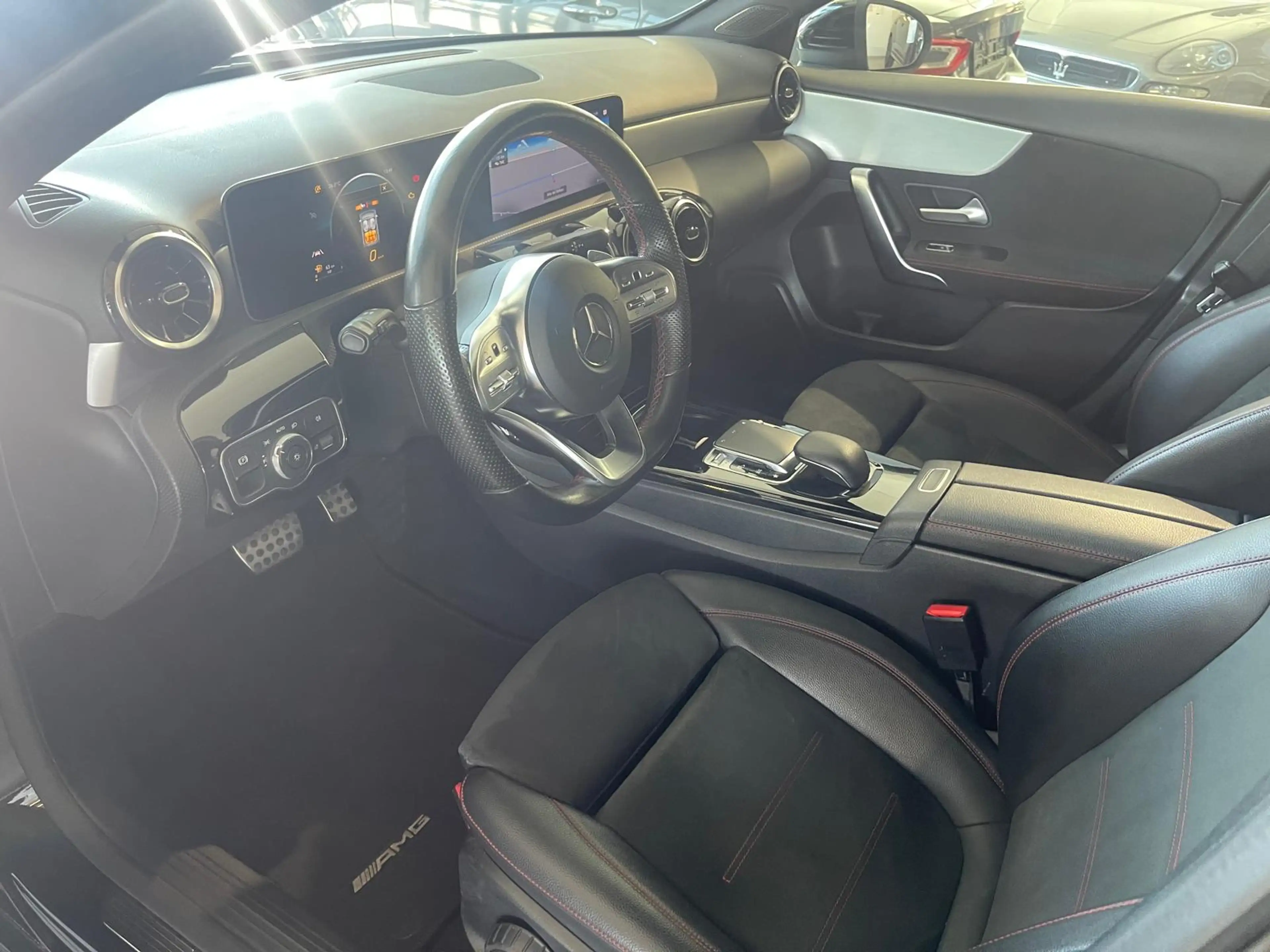 Mercedes-Benz A 200 PACK AMG*BOITE AUTO*LED*CAMERA*GPS*EURO6d-TEMP        6d-TEMP — photo 9