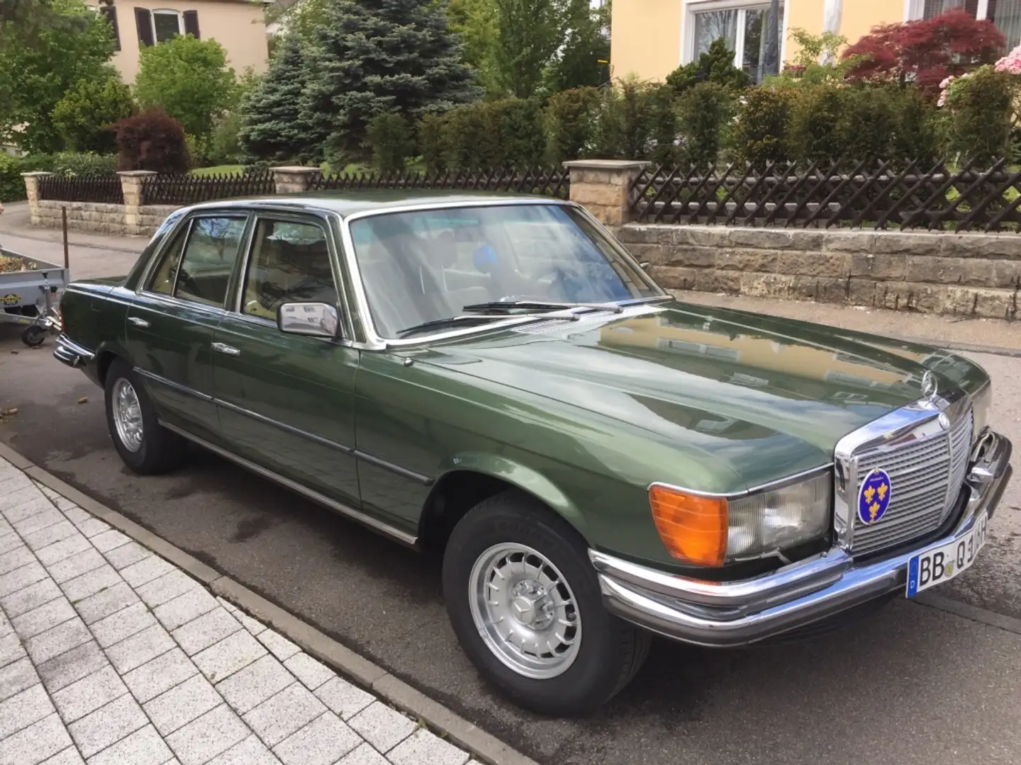 Mercedes-Benz S 350 350 SE    V8      W116 Verde - 1