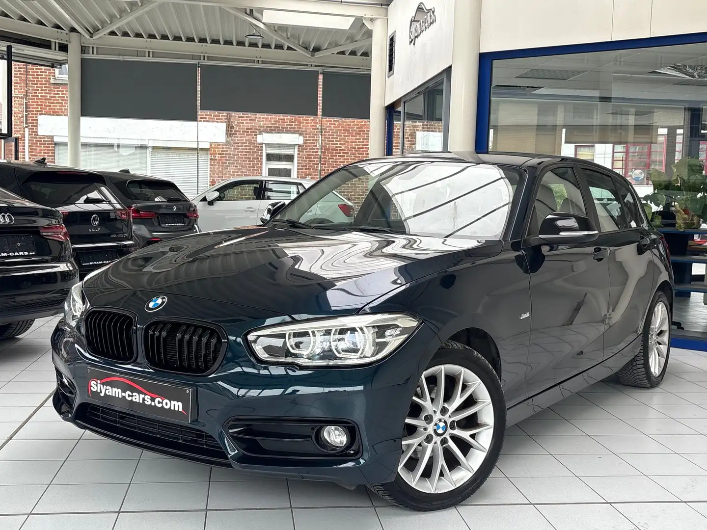 BMW 116 116i *SPORT * XENON * H&K * GPS * PDC * JANTES * Blauw - 1