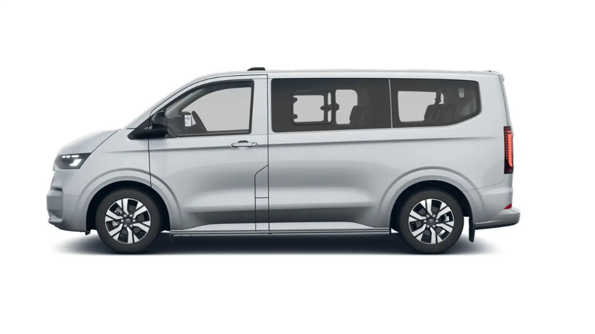 Volkswagen T5 Caravelle e-Caravelle Life Elettrico 160 kW post auto L1 Gris - 2