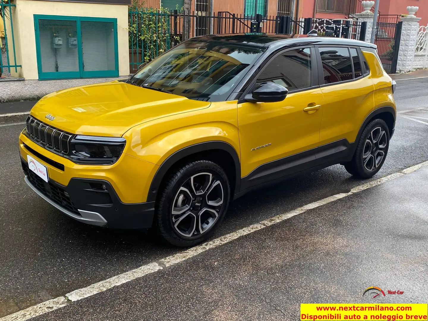 Jeep Avenger 1.2 turbo Summit fwd 100cv Jaune - 1