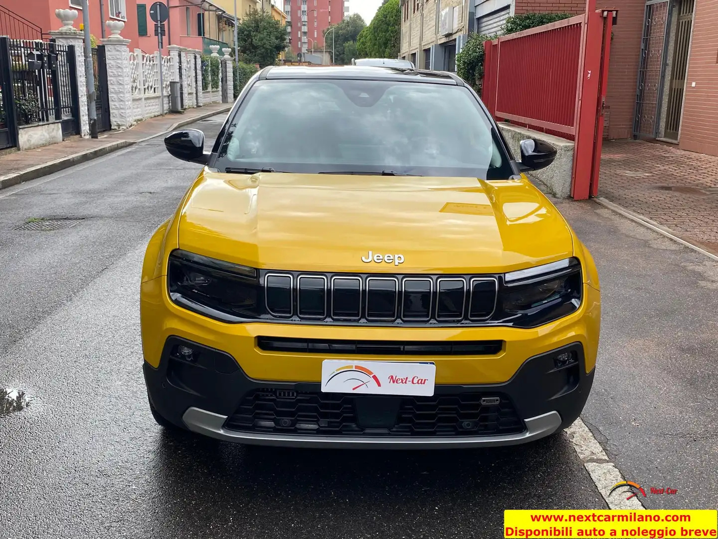 Jeep Avenger 1.2 turbo Summit fwd 100cv Jaune - 2