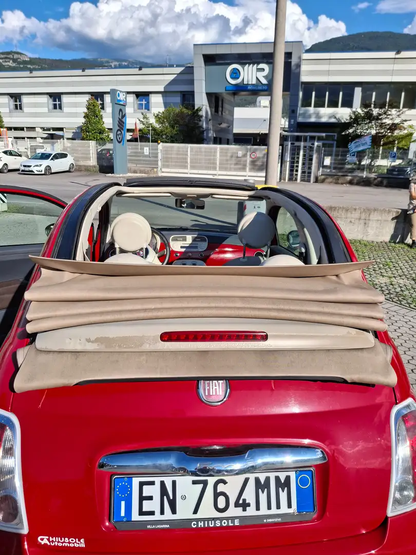 Fiat 500C 500C III 1.3 mjt 16v Lounge 95cv Rosso - 1