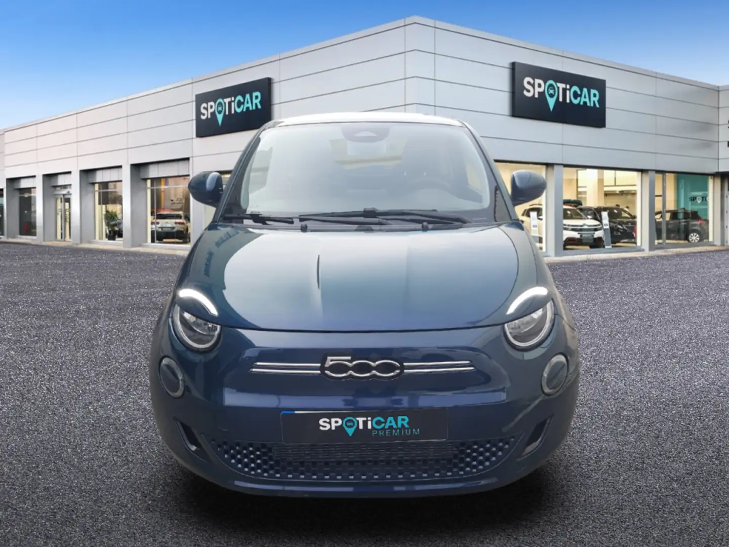 Fiat 500 Pequeño Automático de 3 Puertas Bleu - 2