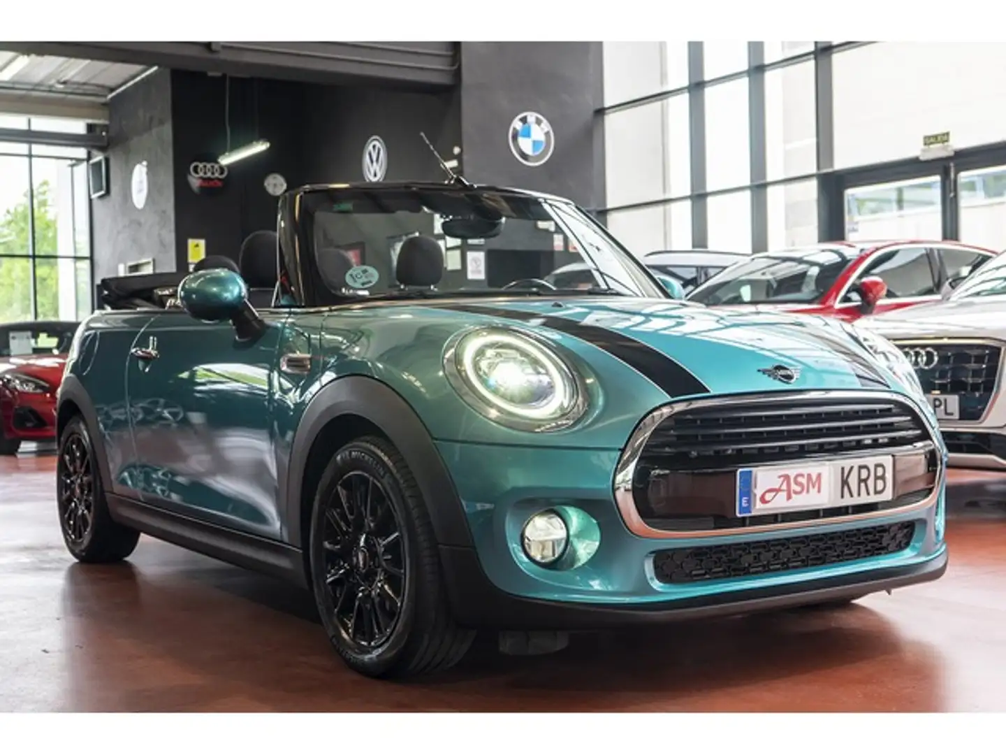 MINI Cooper Cabrio Bleu - 2