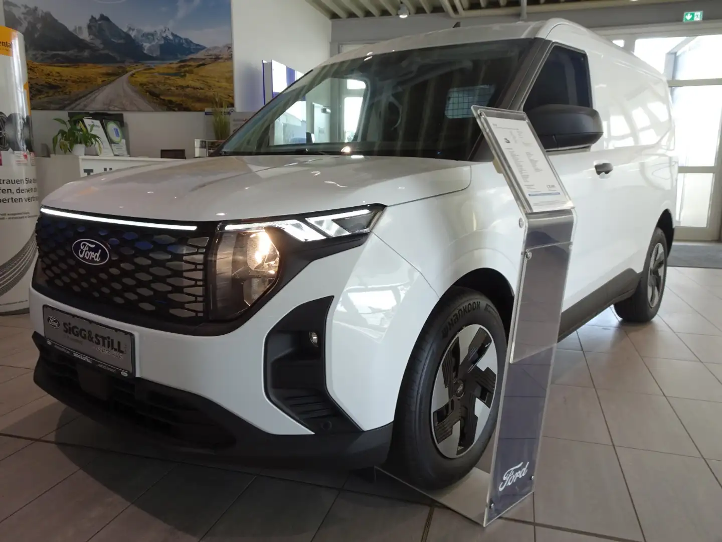 Ford Transit Courier E- Kasten Trend **NEUES MODELL** P Weiß - 2