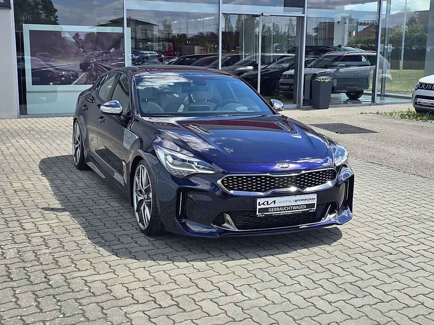 Kia Stinger 3,3 T-GDI ISG GT AWD Aut. - BBS, Abgasanlage, H... Blau - 2