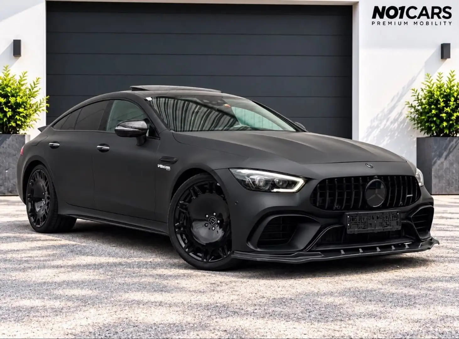 Mercedes-Benz AMG GT 63*Brabus Optik*22"zoll*800PS*Burmester*Massage*V Schwarz - 1