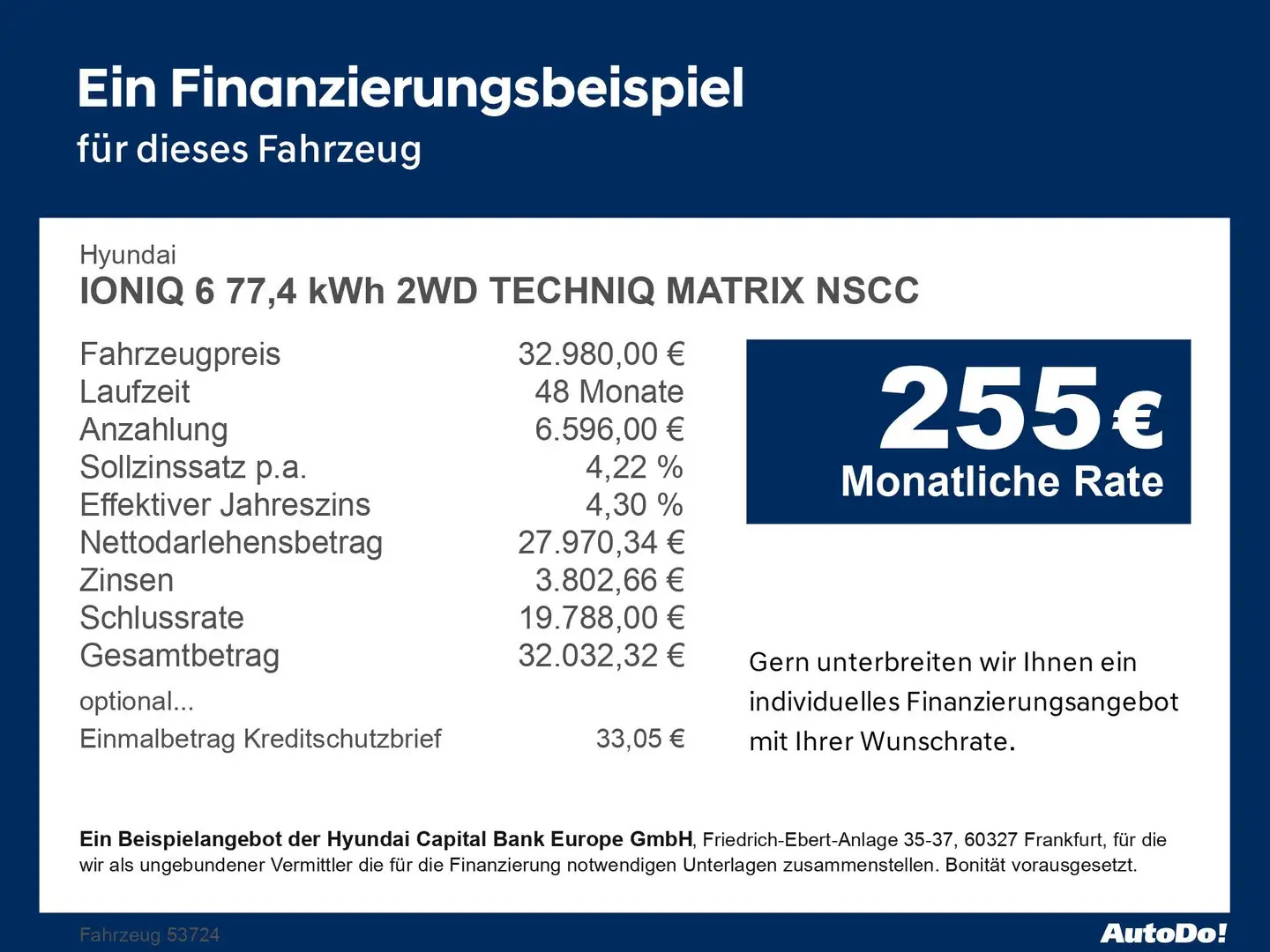 Hyundai IONIQ 6 77,4 kWh 2WD TECHNIQ MATRIX NSCC Bluetooth Grau - 2