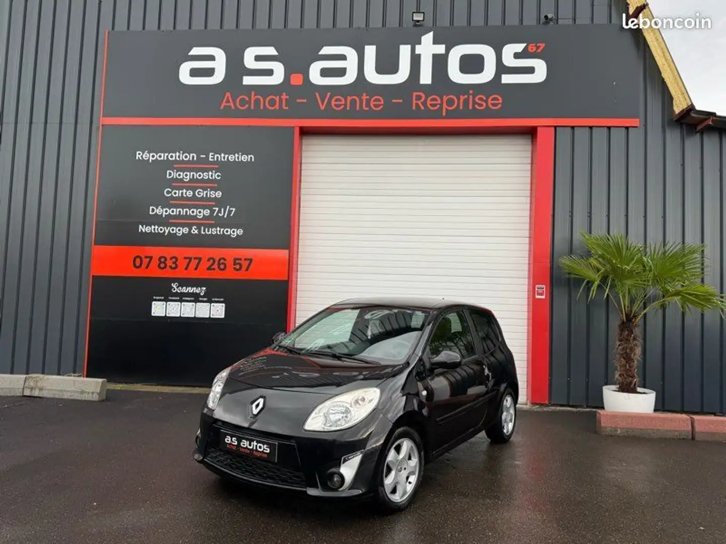 Renault Twingo phase 2 1.2 I 75 cv ripcurl Noir - 1