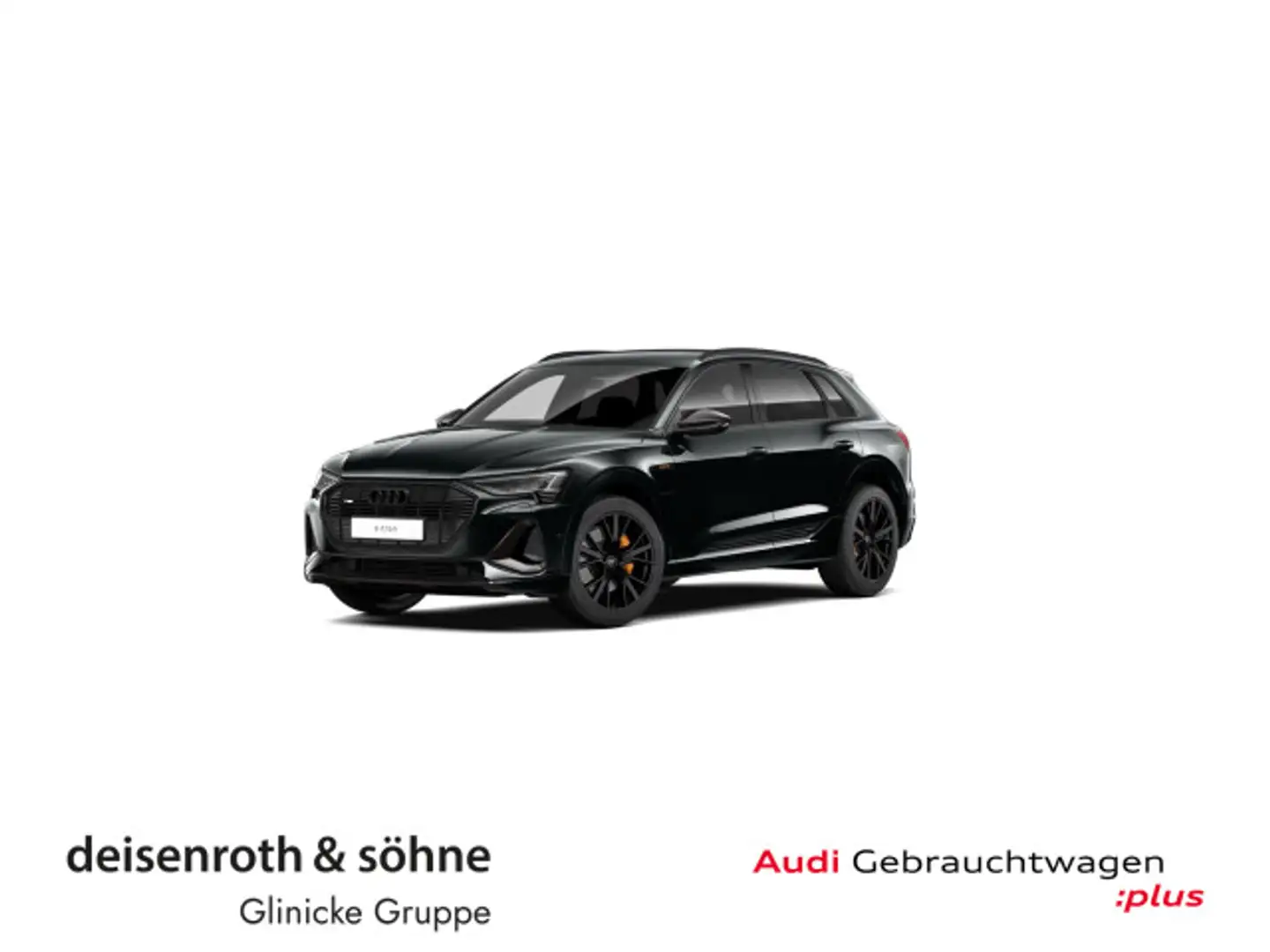 Audi e-tron 50 S line Black/Luft/Nav/Assist/Kam/DAB Schwarz - 1