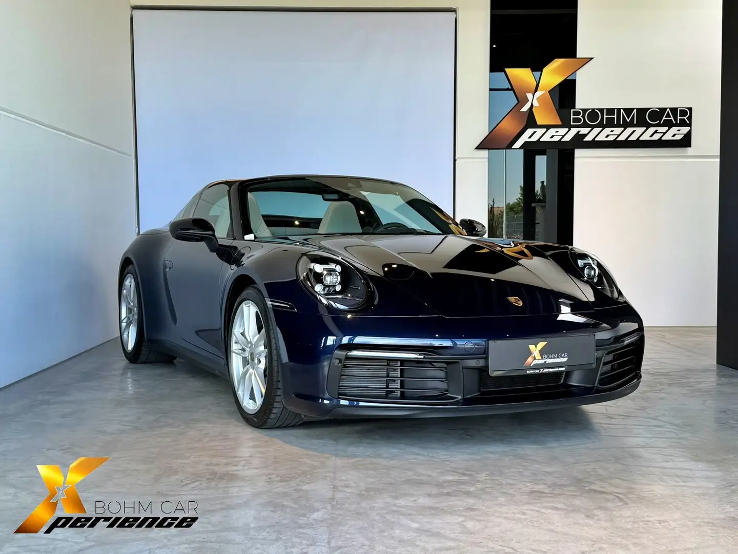Porsche Targa 911 Carrera Targa 4 - Sport-Chrono - 360° plava - 1