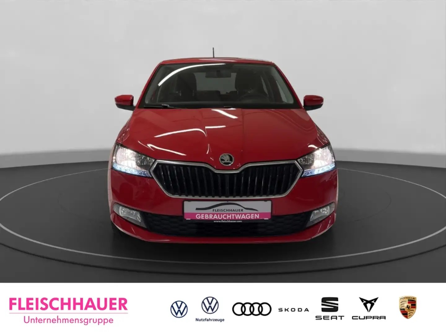 Skoda Fabia Cool Plus PDC+SHZ+Klima+DAB+LM 16''+Telefon+sound Rot - 2