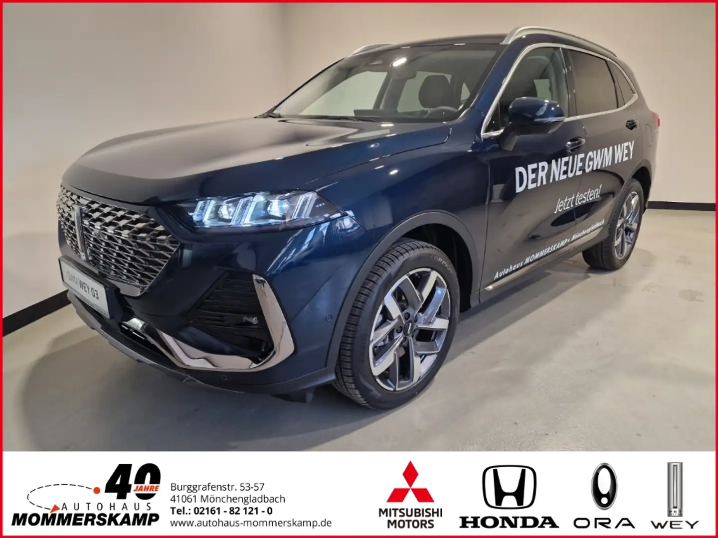 GWM WEY 03 LUXURY 2WD PHEV+Automatik+Navi+Face ID+LED+Ambient Blau - 1