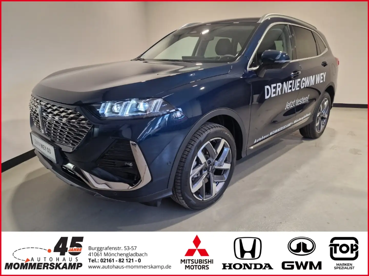 GWM WEY 03 LUXURY 2WD PHEV+Automatik+Navi+Face ID+LED+Ambient Blau - 1