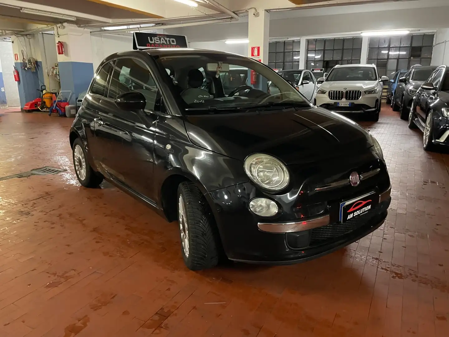 Fiat 500 500 1.2 Neopatentati Euro 5 Nero - 2