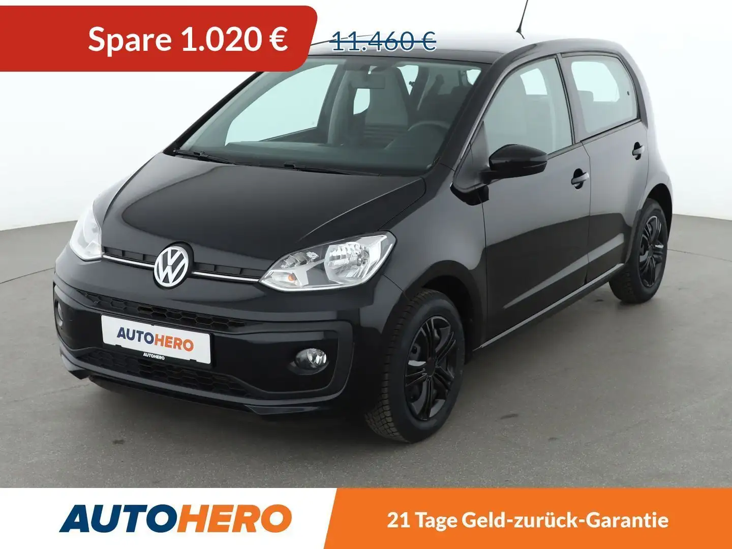 Volkswagen up! 1.0 Move up! BM*PDC*SHZ*KLIMA*GARANTIE* Schwarz - 1