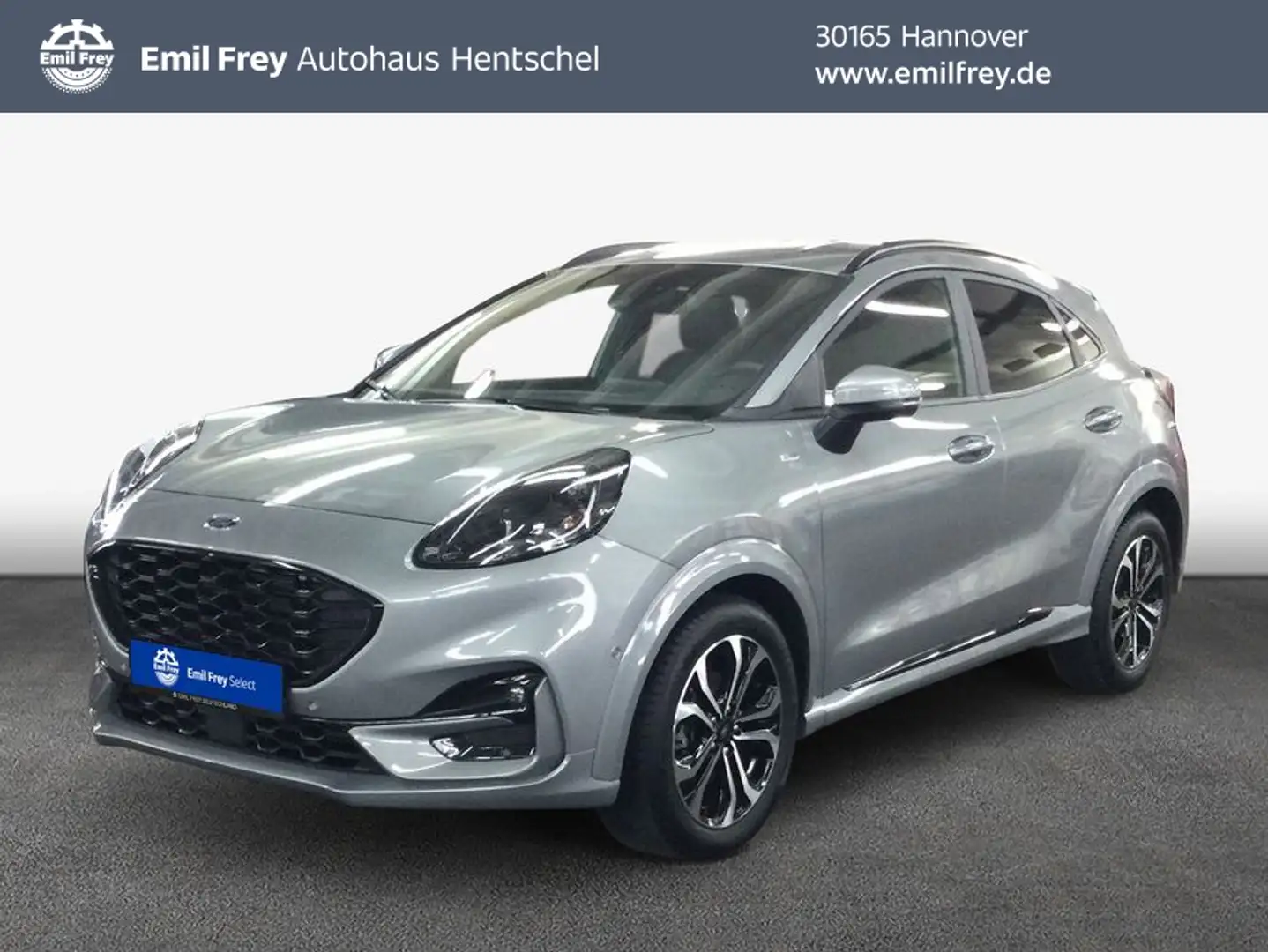 Ford Puma 1.0 EcoBoost Hybrid Aut. ST-LINE X Silber - 1