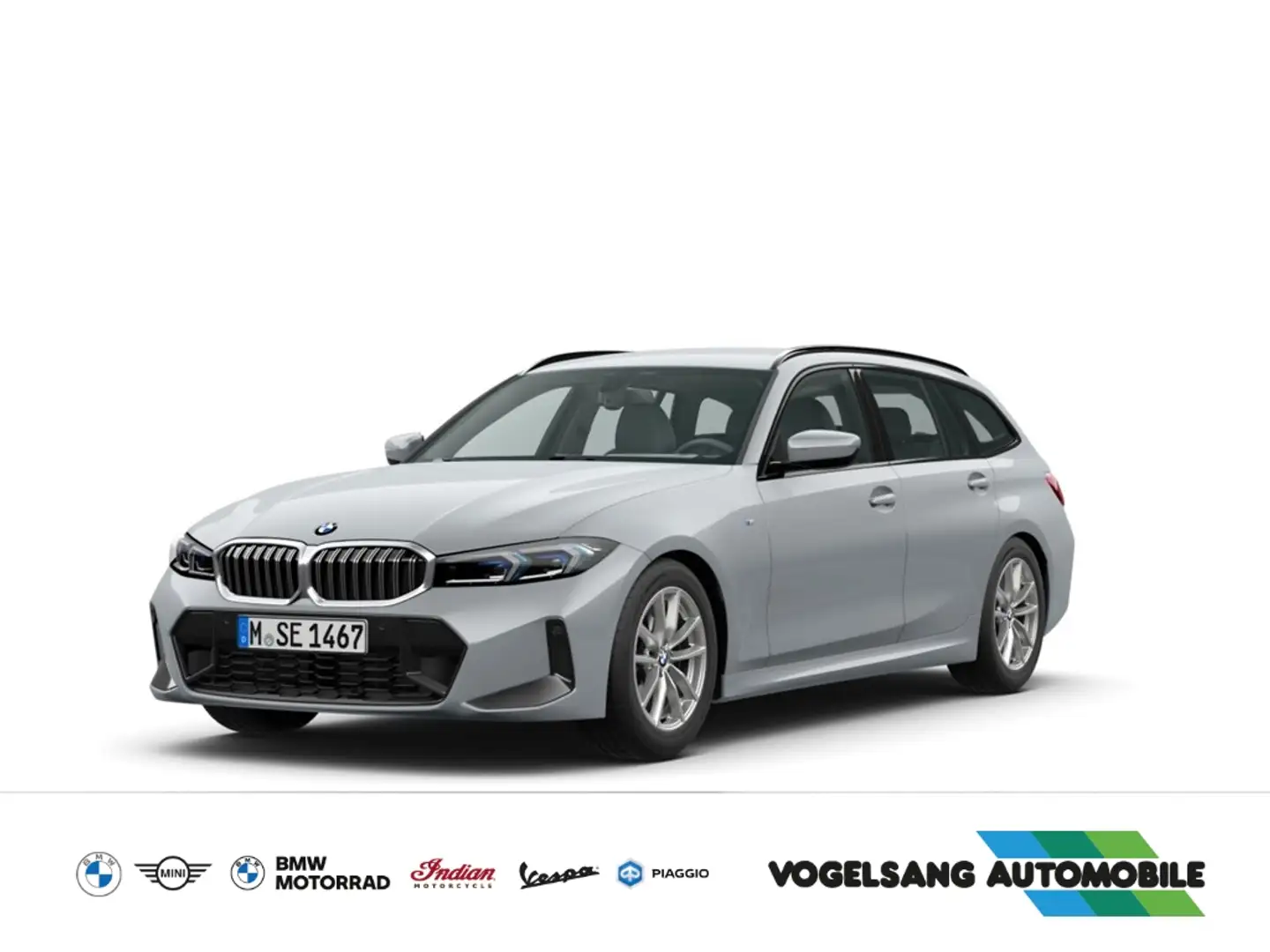 BMW 318 iA Touring,M Sport,HeadUp,Rückfahrk.,HIFI,LEDSchei Grau - 1