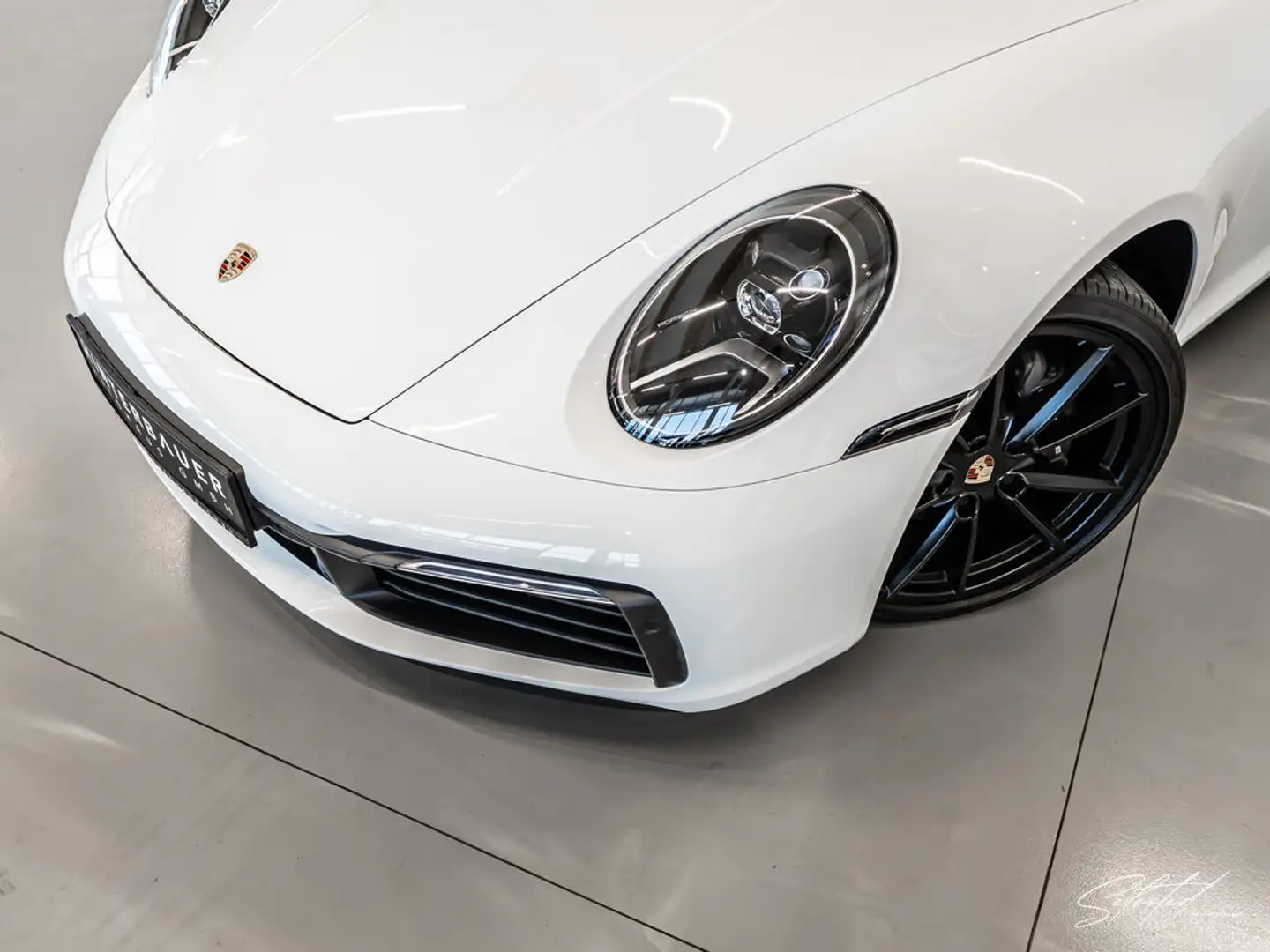 Porsche 911 992 Carrera 4 Coupe PDK *GLASDACH*KEYLESS*ACC* Weiß - 2