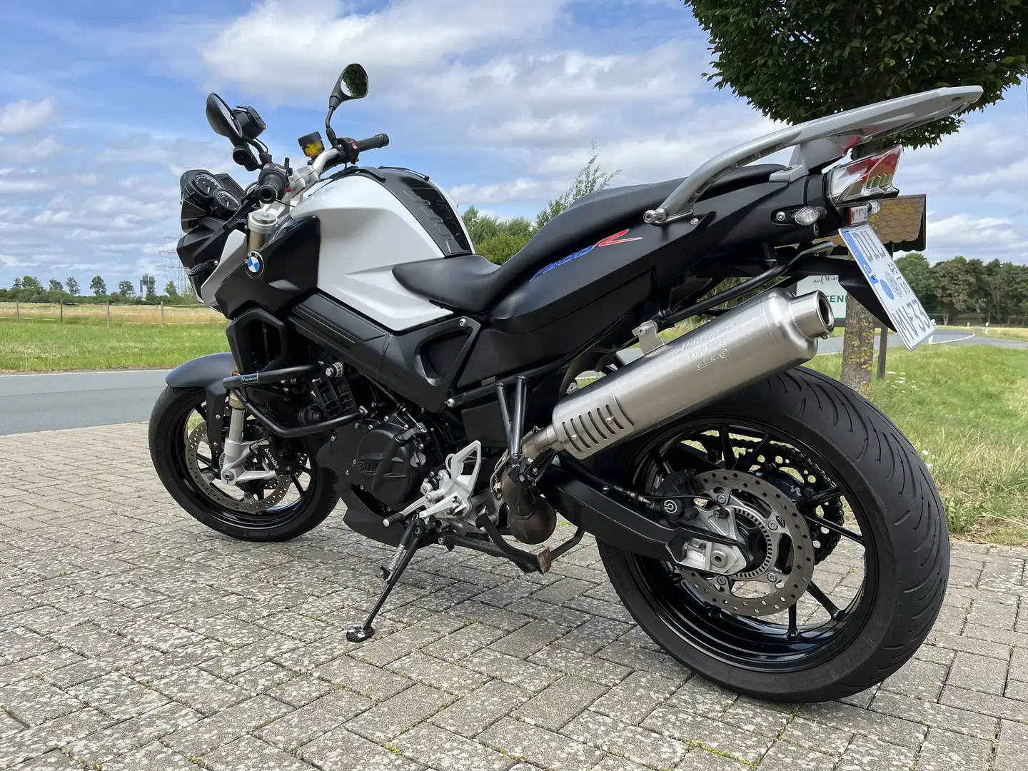 BMW F 800 R Vollausstattung Weiß - 2