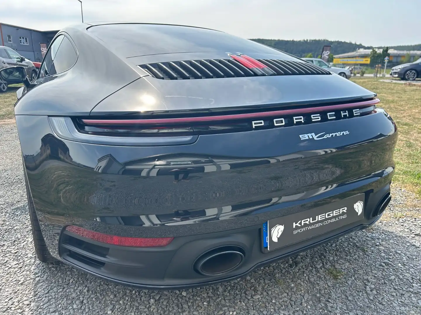 Porsche 992 Sportabgasanlage, Approved 2027 Schwarz - 1
