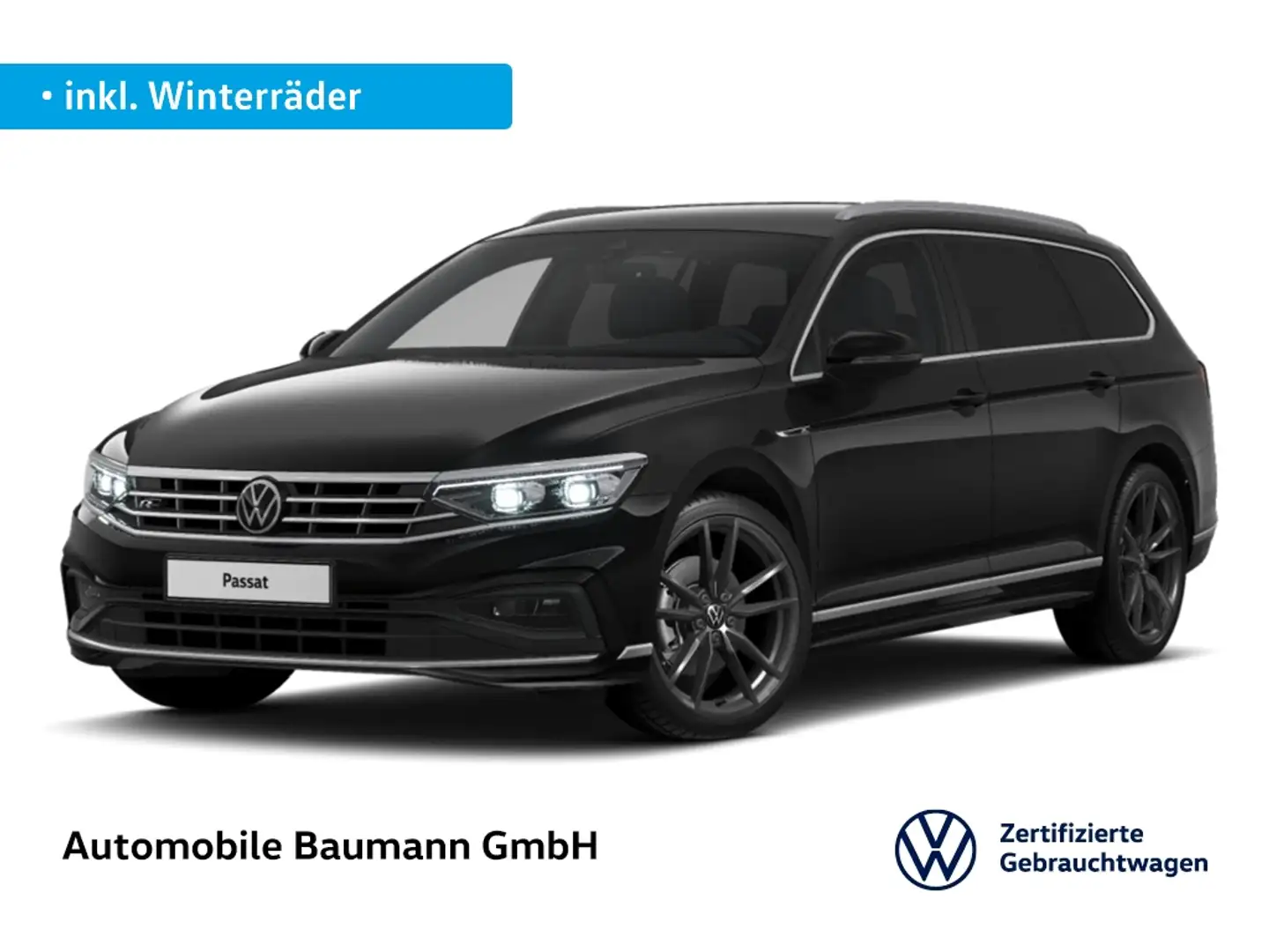 Volkswagen Passat Variant 2.0 TDI DSG 4MOTION R-LINE Schwarz - 1