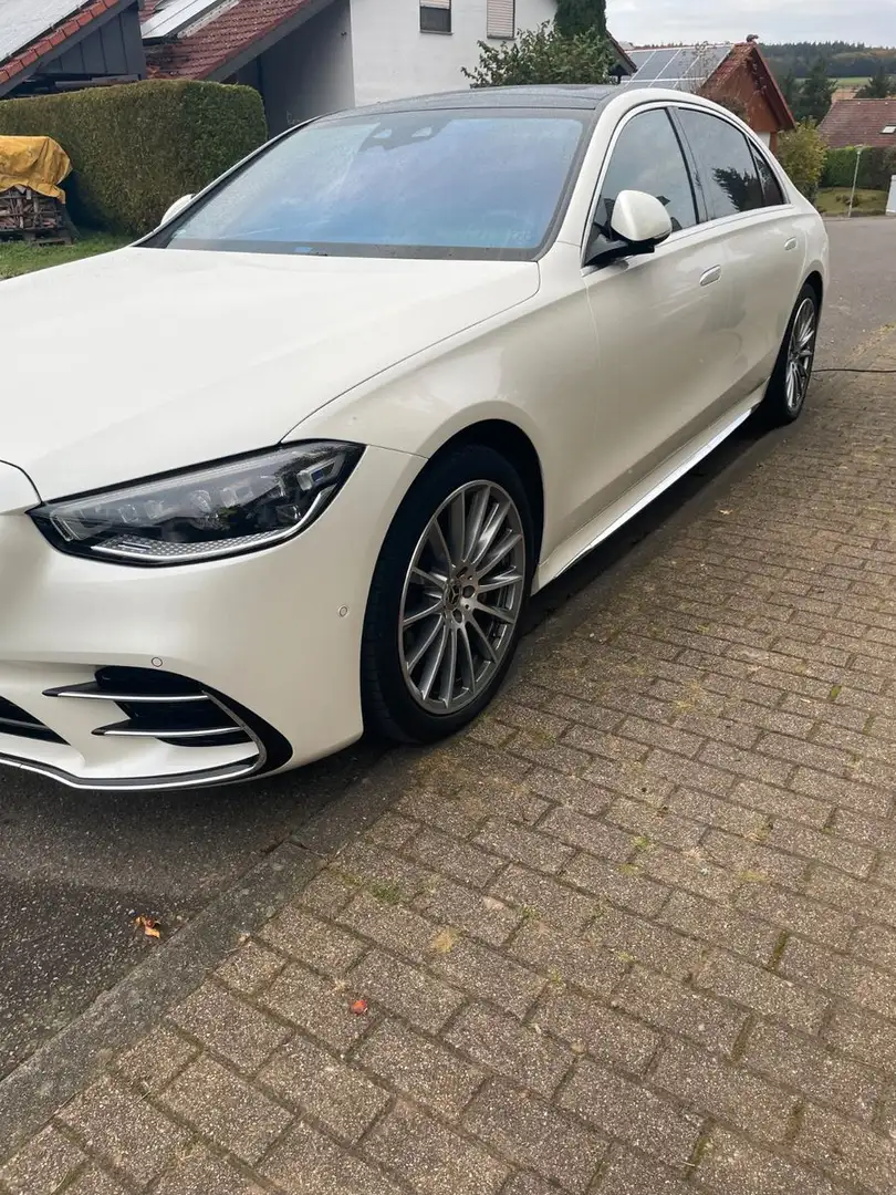 Mercedes-Benz S 400 LONG *AMG*Night* Distr*36ß*MBUX*Panorama* Weiß - 2