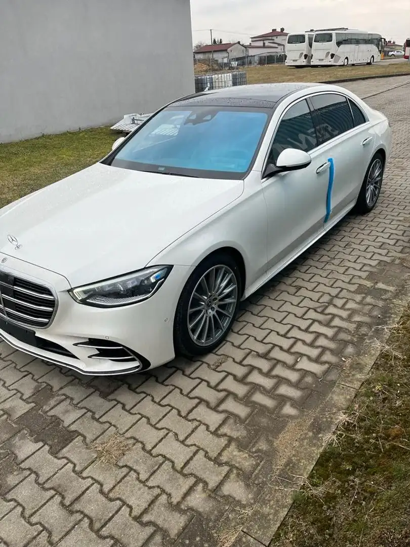 Mercedes-Benz S 400 S -Klasse Lim. S 400 d 4Matic L Weiß - 1