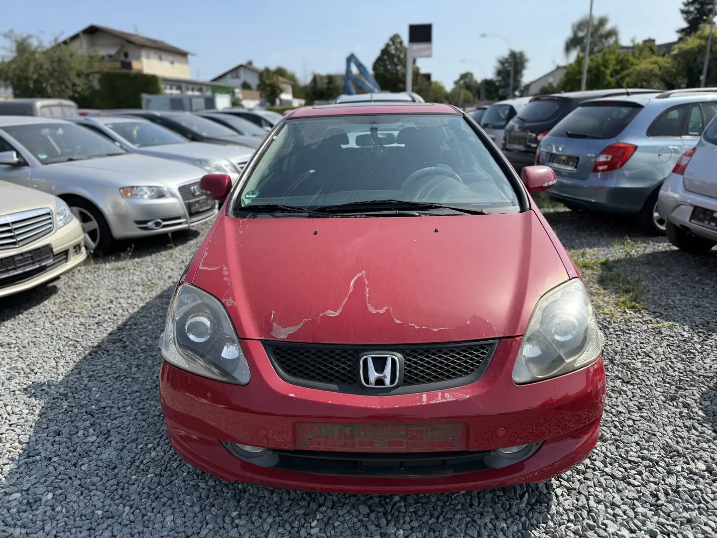 Honda Civic 1.6 i ES* Automatik*HU bis 02/2026* Rot - 2