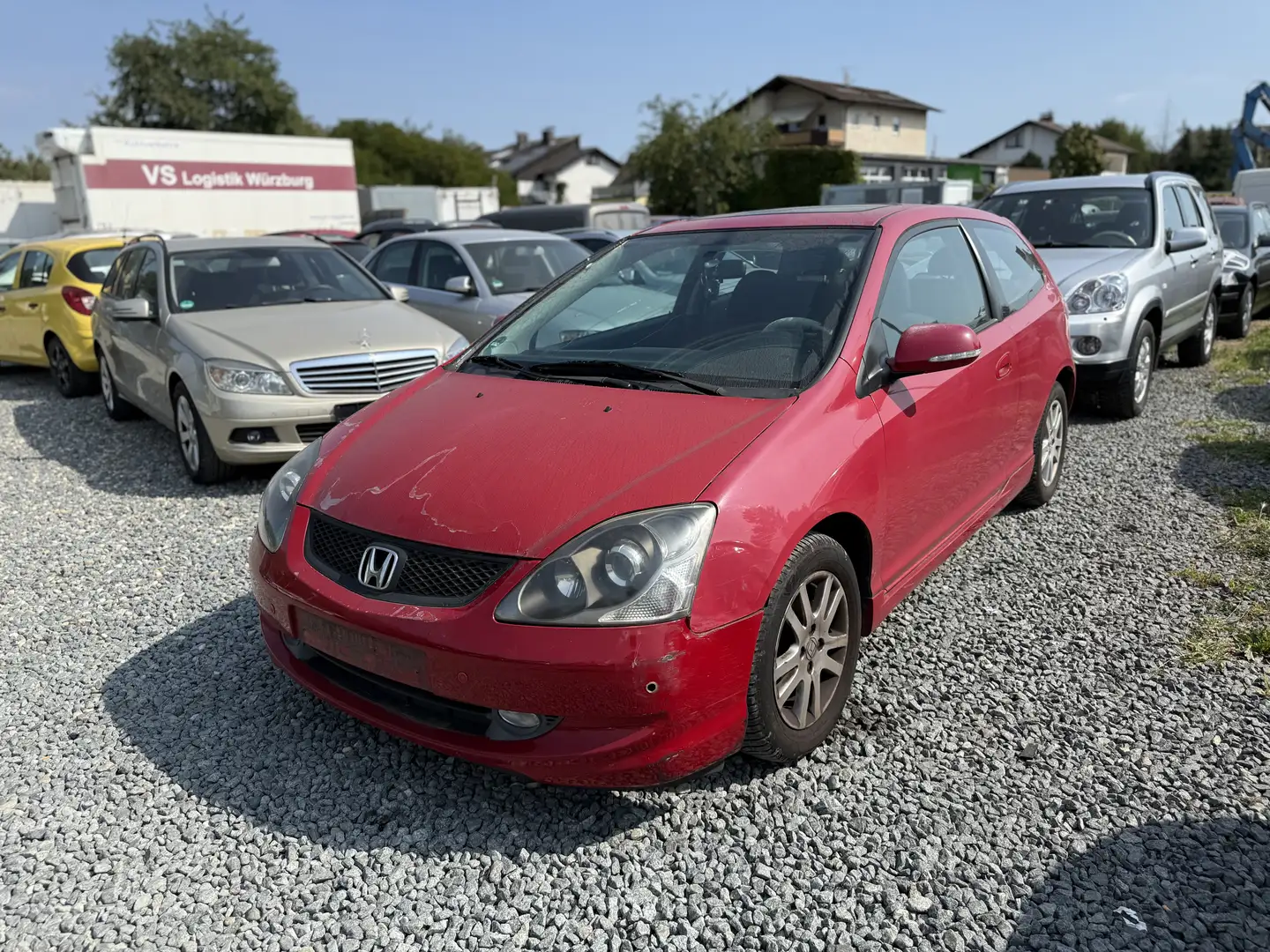 Honda Civic 1.6 i ES* Automatik*HU bis 02/2026* Rot - 1