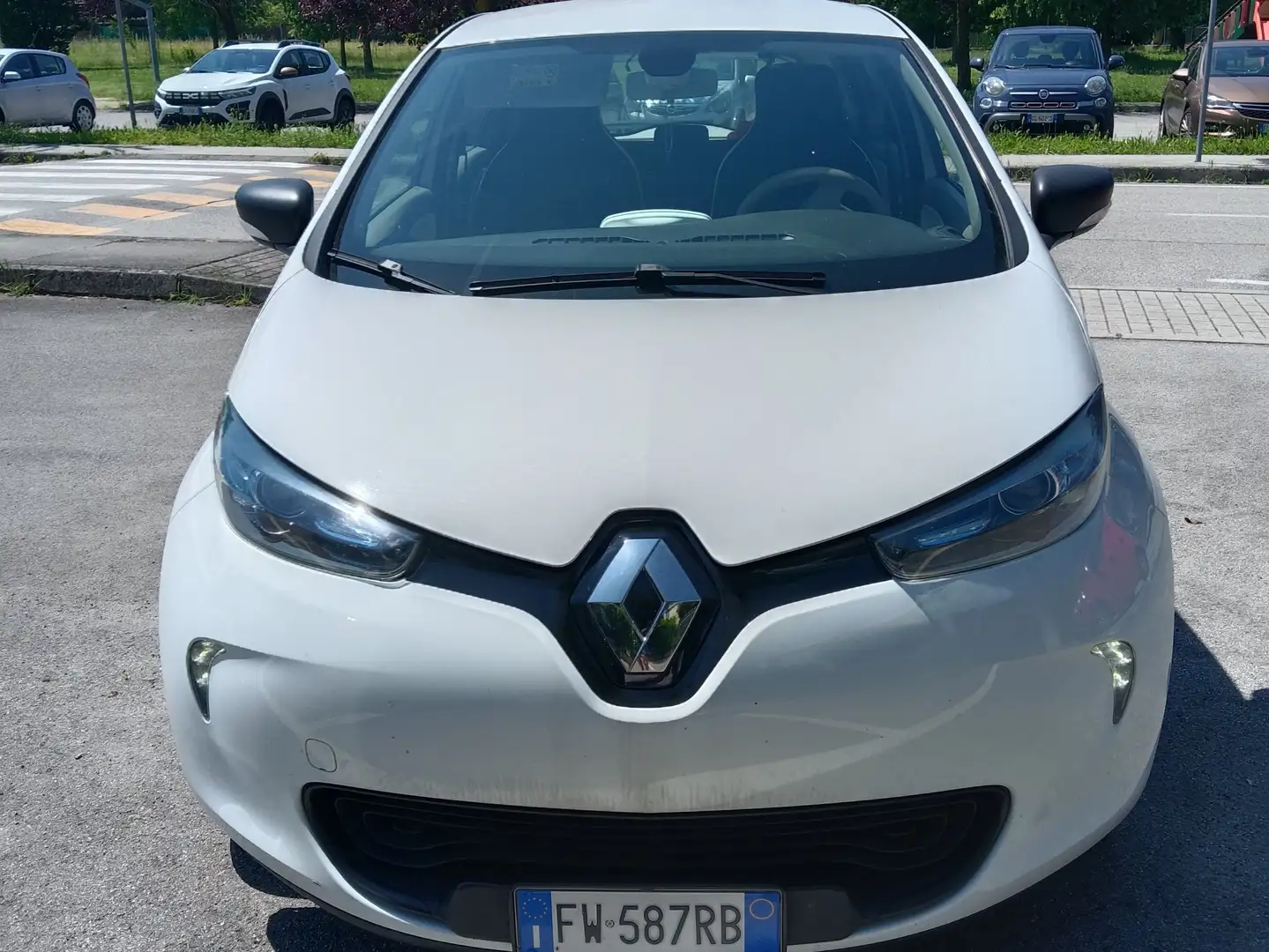 Renault ZOE Zoe Intens Q90 88cv my18 Blanco - 1