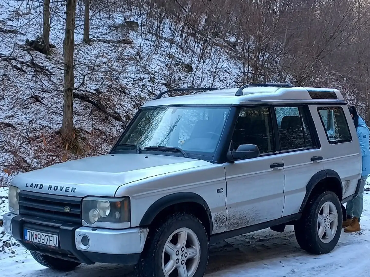 Land Rover Discovery Td5 SE Argintiu - 1