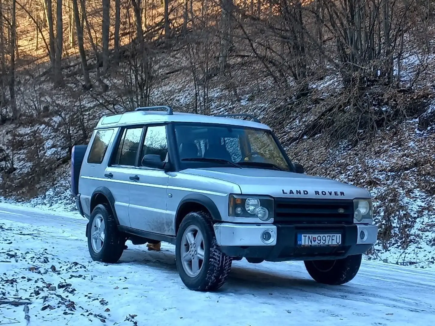 Land Rover Discovery Td5 SE srebrna - 2
