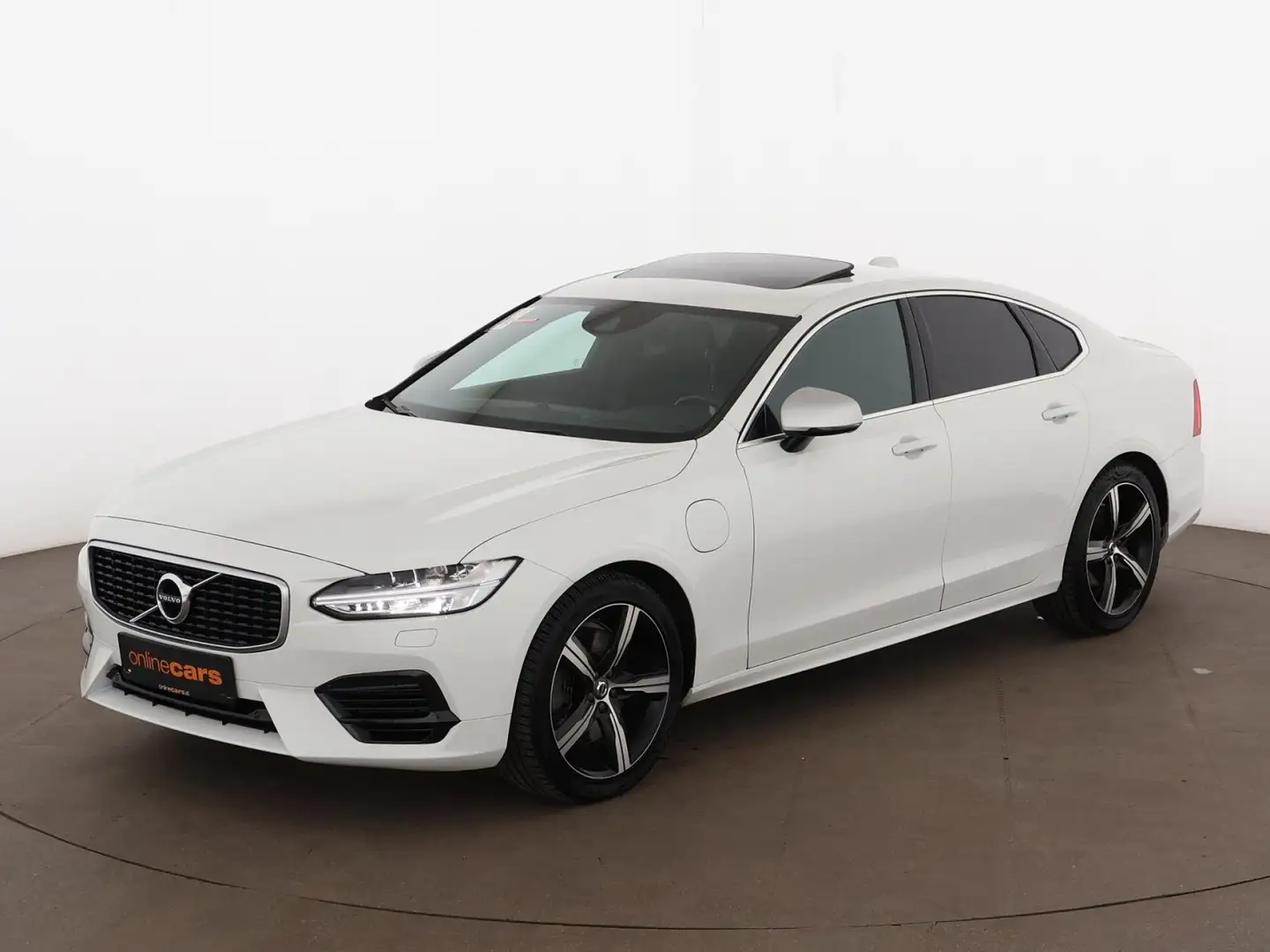 Volvo S90 T8 Twin Engine PHEV R Design AWD Aut LED SKY Weiß - 2