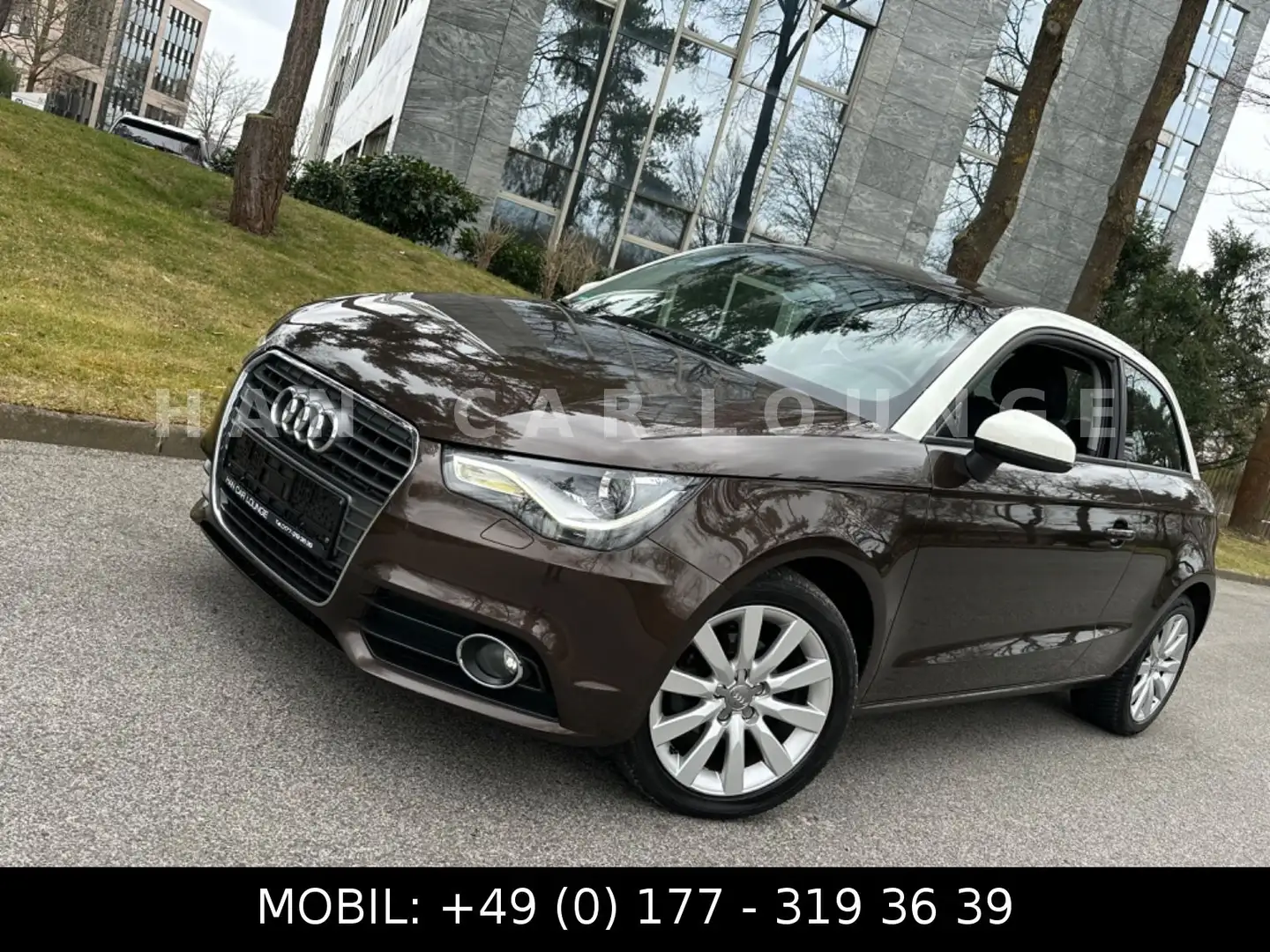 Audi A1 Ambition 1.6 TDI*XENON*NAVI*SIZHZ*KLIMA Marrón - 1