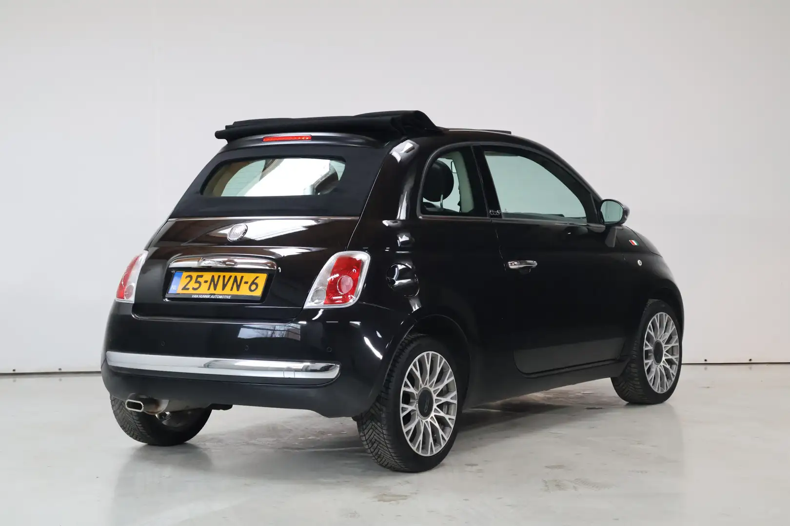 Fiat 500C 1.2 Lounge | Automaat | Airco | Parkeersensoren Schwarz - 2