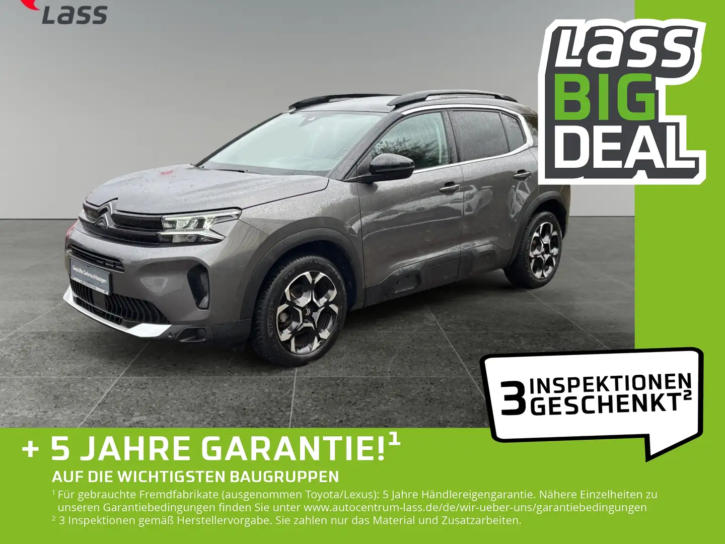 Citroen C5 Aircross 1.2 C-Series +Allwetter+DAB+EPH+Navi Grau - 1