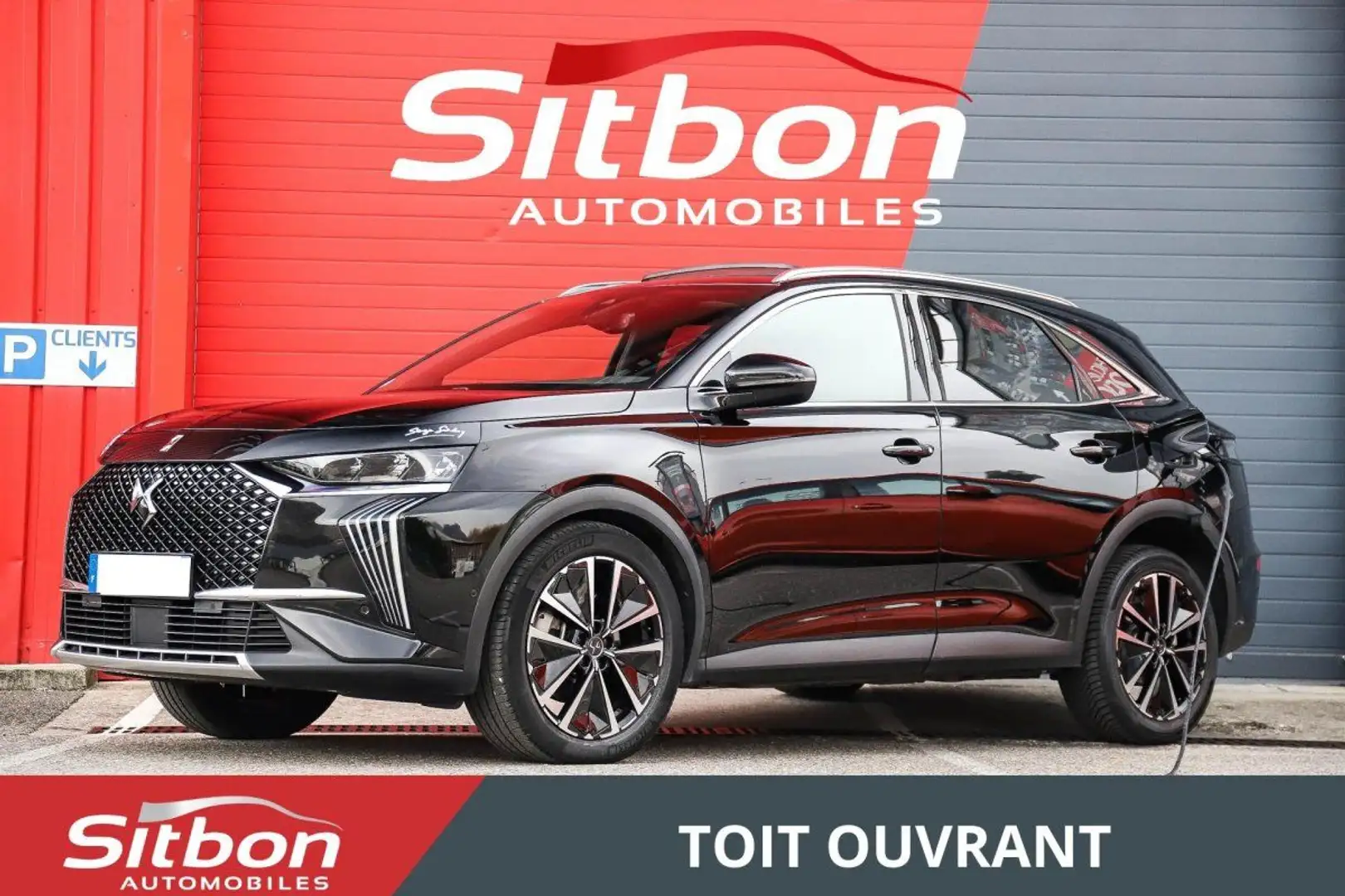 DS Automobiles DS 7 Crossback E-Tense 225 Bastille RECHARGEABLE NOUVEAU MODELE %2B TOIT OUVRANT Zwart - 1