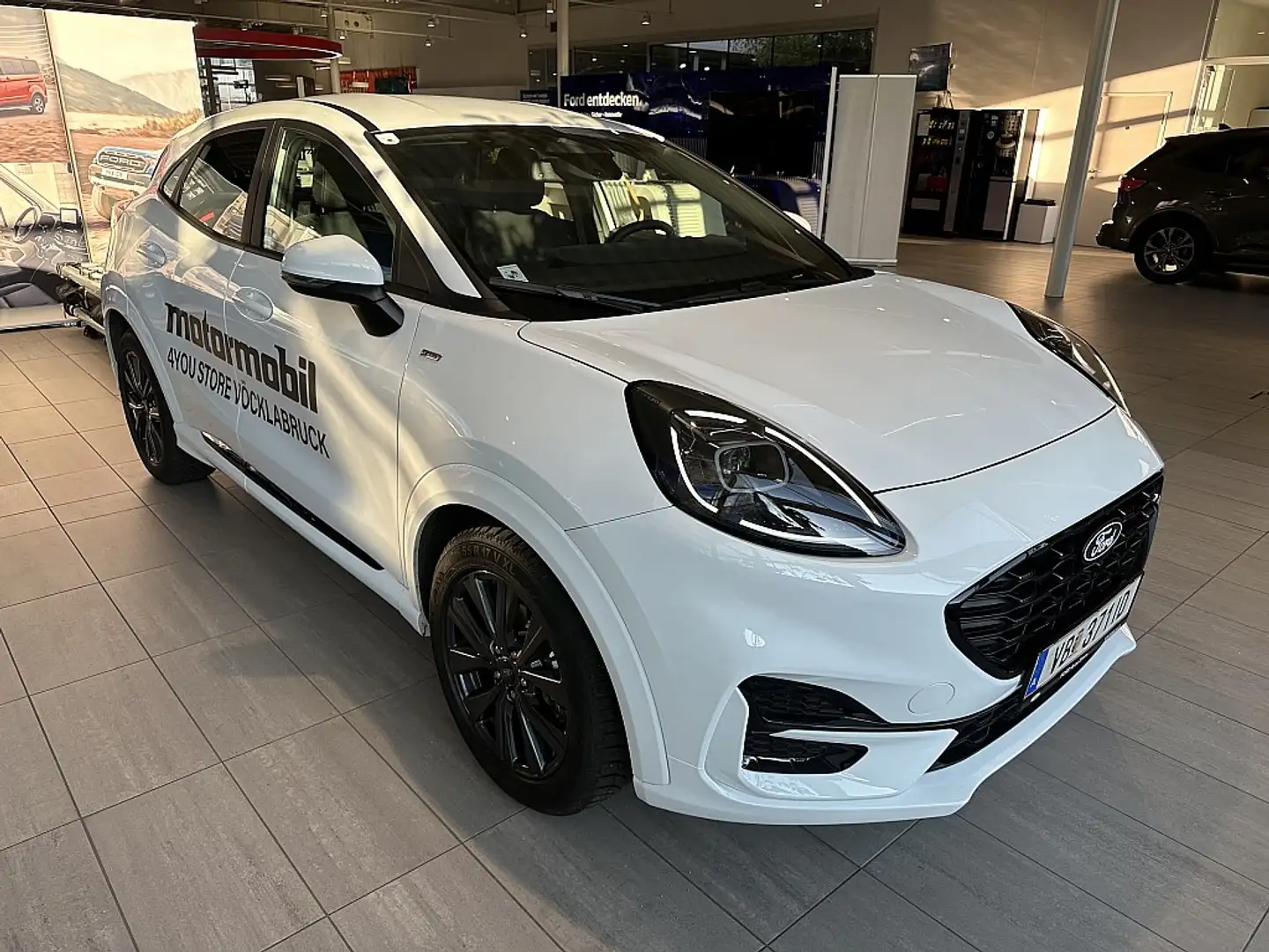 Ford Puma 1,0 EcoBoost Hybrid ST-Line Blanc - 1