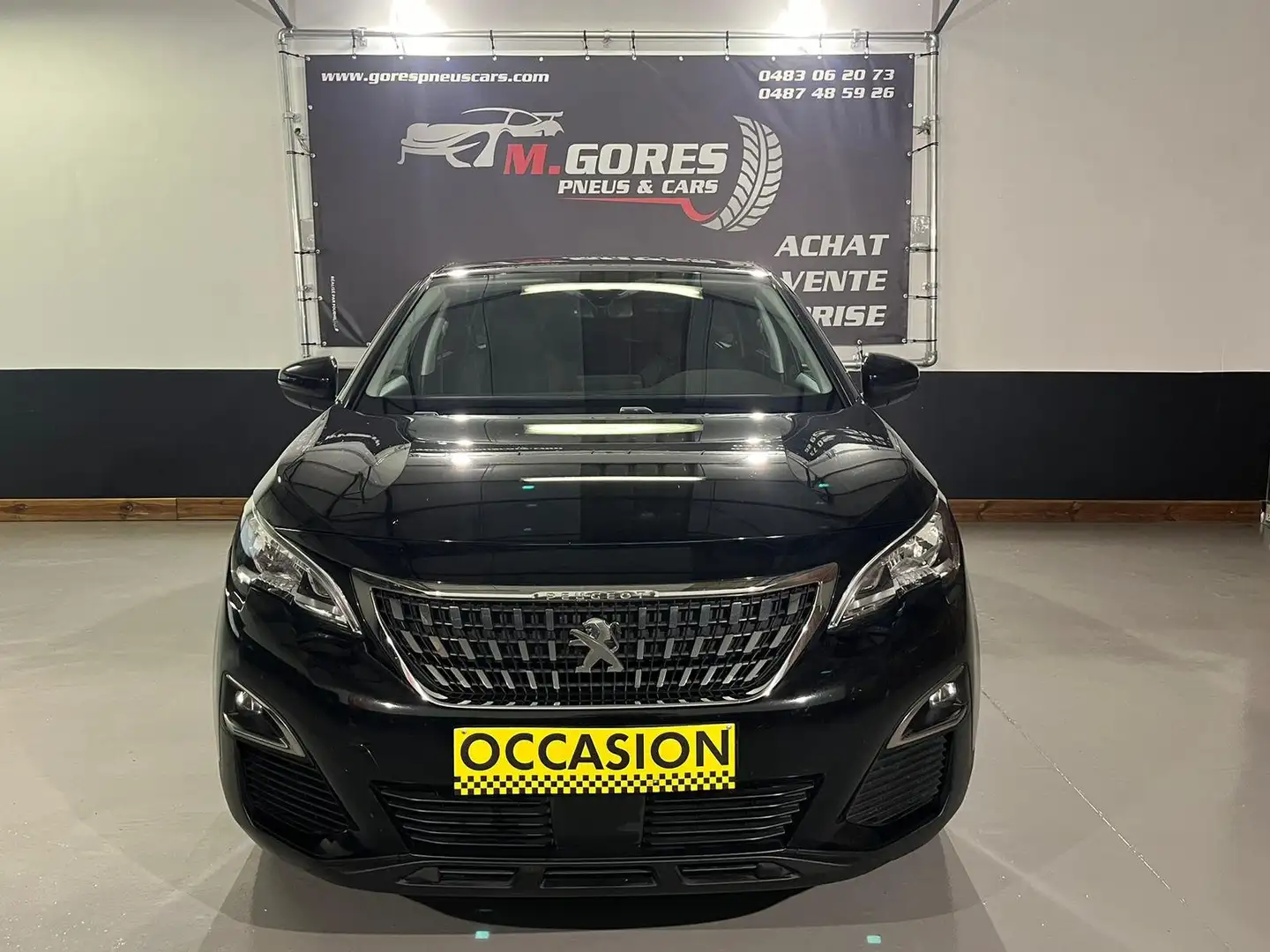 Peugeot 5008 5008 1.5 BlueHDi Allure Pack 7 place Garantie 12M Zwart - 2