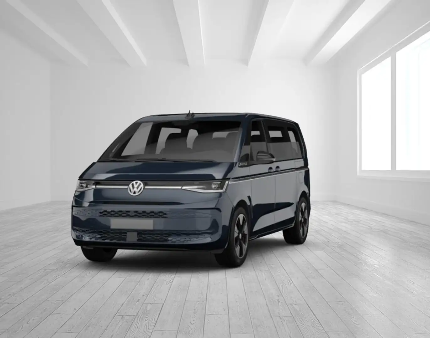 Volkswagen T7 Multivan Bulli Sport Lang Matrix*Pano*AHK*ACC Blau - 1