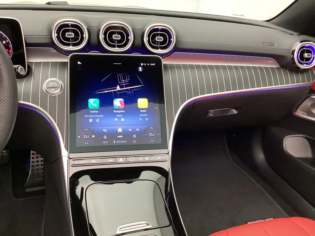Mercedes-Benz CLE 300 Cabriolet AMG Leder Rot Magno 20 Zoll Navi, миниатюра 15