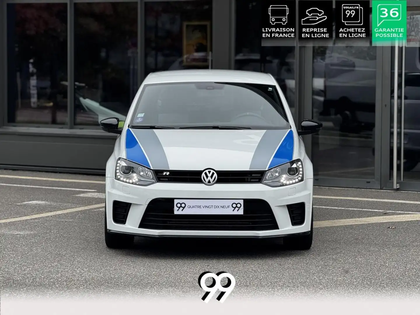 Volkswagen Polo 2.0 TSI WRC 220CH R WRC NUMEROTE LIVRAISON REPRISE CREDIT Weiß - 2
