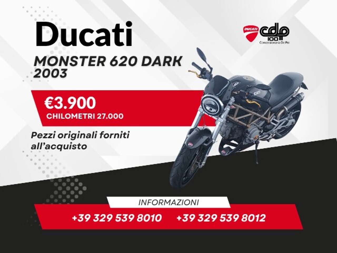 Ducati Monster 620 Dark