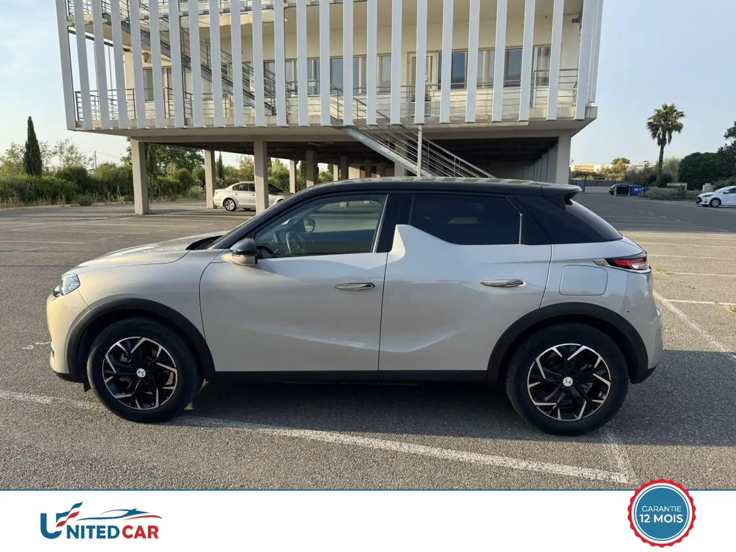 DS Automobiles DS 3 Crossback E-Tense - 136  CV  So Chic PHASE 1 Gris - 2