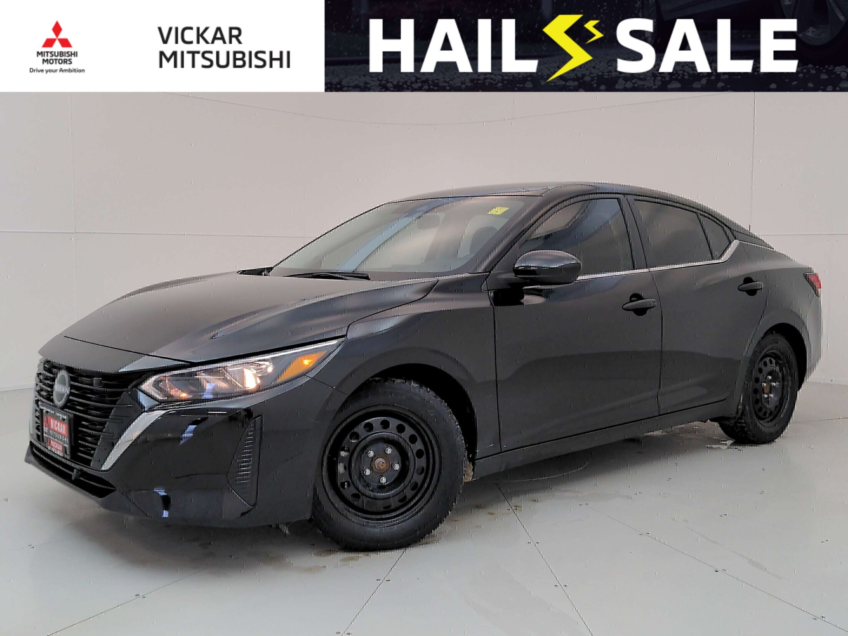 Black 2024 Nissan Sentra Sedan Front-Wheel Drive Automatic