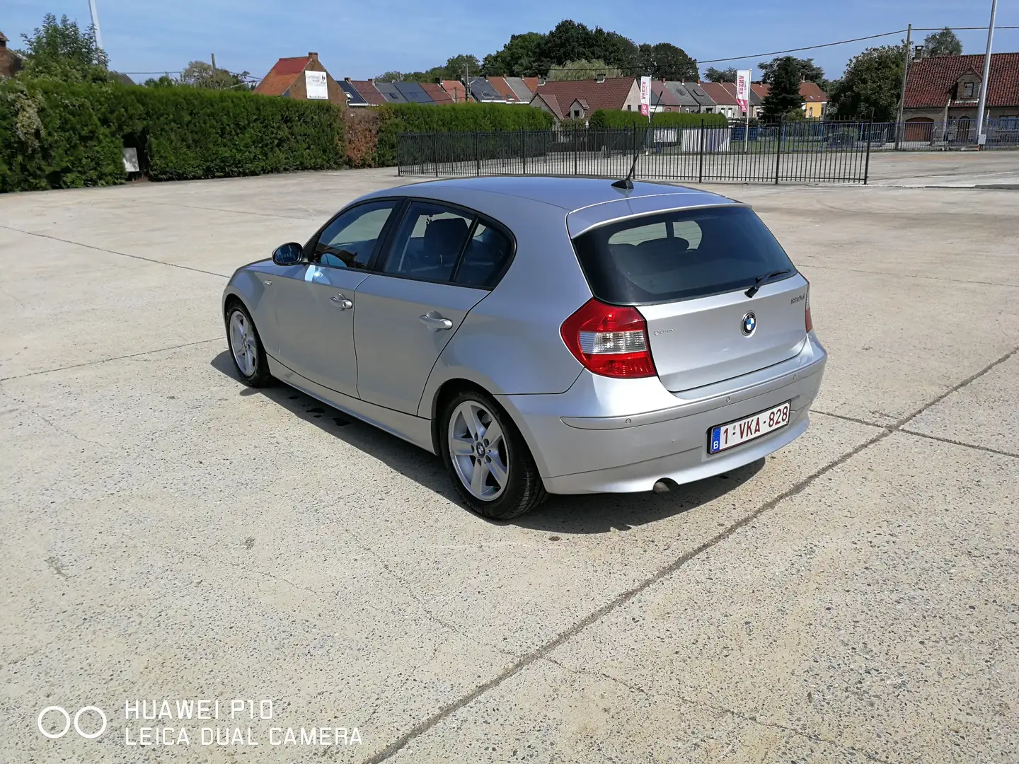 BMW 120 120d Sport Argent - 2